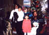 Xmas during Jeannette's second marriage to Jeff Cox, Dezirae's father