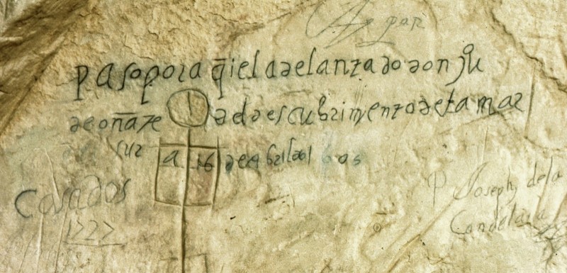 Don Juan de Ooñate inscription on El Morro