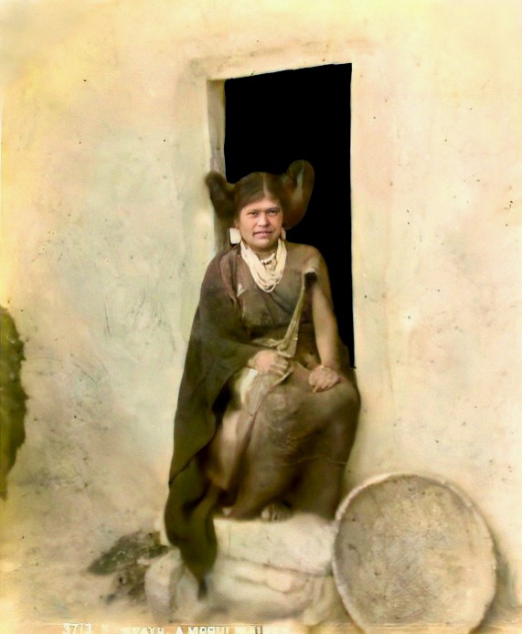 Restored photograph from 1875 by William Henry Jackson