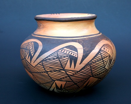 NAMPEYO of Hano Iconic Migration Design Hopi Pottery Masterpiece for sale