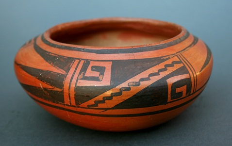 NAMPEYO of Hano Redware Hopi Pottery Masterpiece for sale
