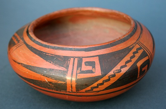 NAMPEYO of Hano Redware Hopi Pottery Masterpiece for sale
