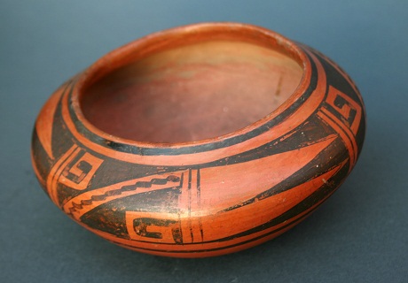 NAMPEYO of Hano Redware Hopi Pottery Masterpiece for sale