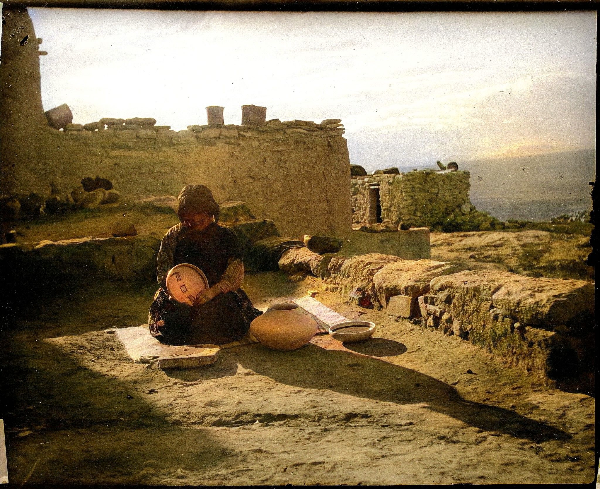Restored photograph of Nampeyo