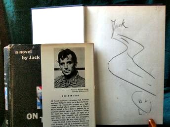 "On The Road" JACK KEROUAC Signed !!!