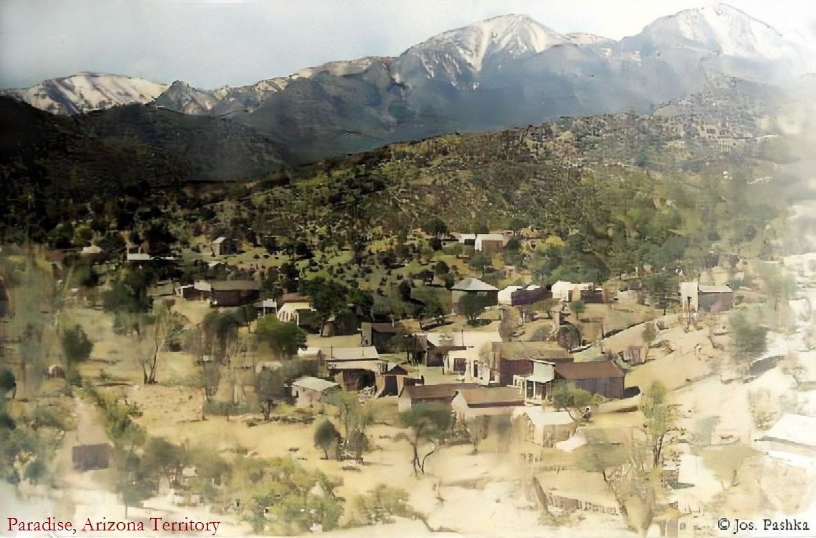 The ghost town of Paradise Arizona