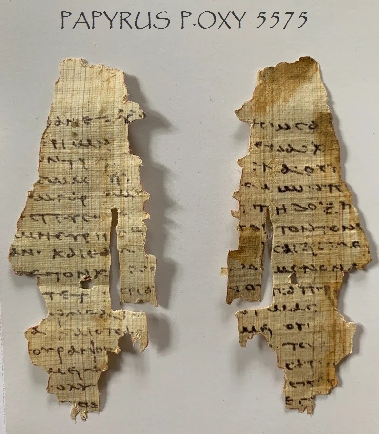 Papyrus Oxyrhynchus 5575
