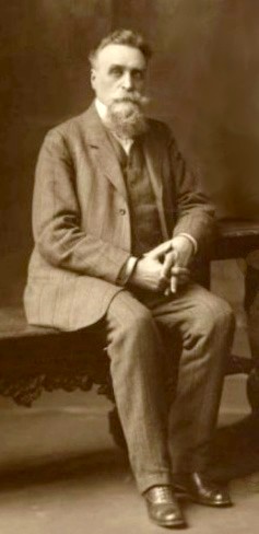 onas Basanavičius Čikagoje ( Halsted gatvėje )