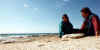 Jeannette on the beach