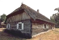 Lithuanian Log House (backside)