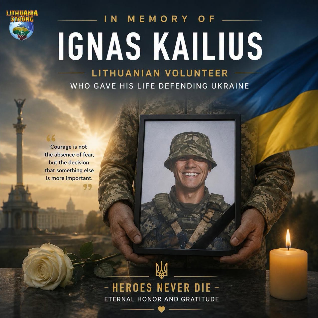 in memory of Ignas Kailius